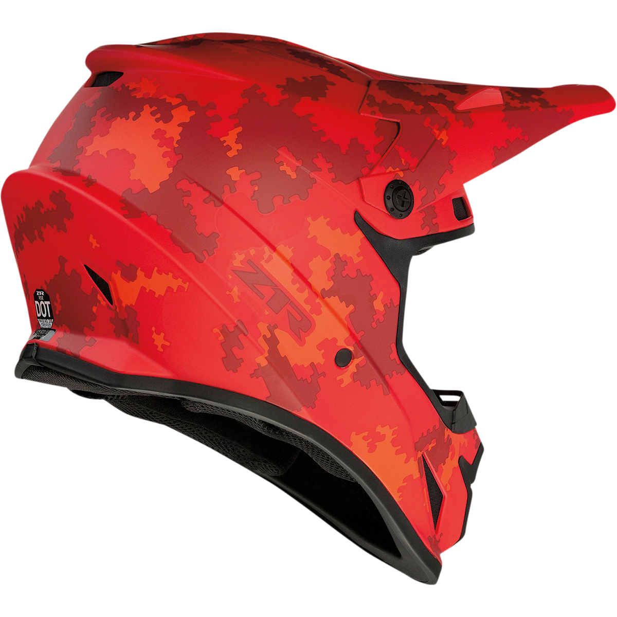 Z1R Rise Helmet - Digi Camo - Red - XL 0110-7284