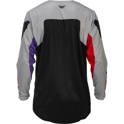 Kinetic Jersey Grey/Red/Purple/Black 2x