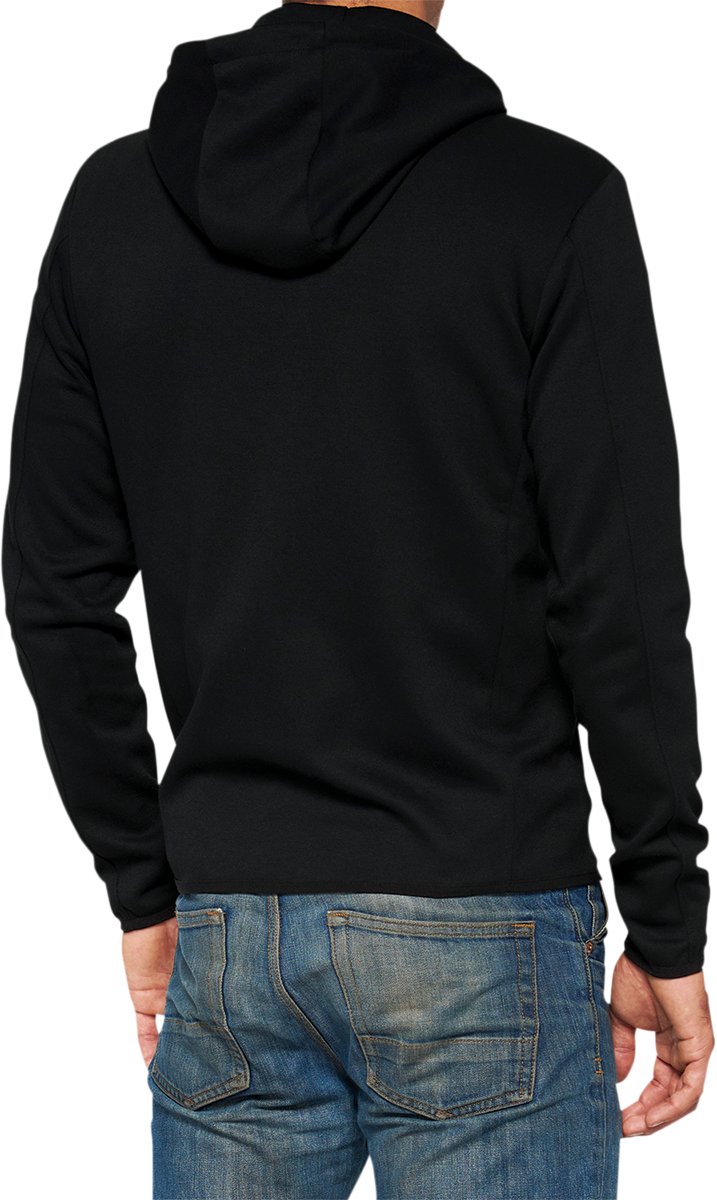100% Viceroy Tech Zip Hoodie - Black - Small 20037-00000