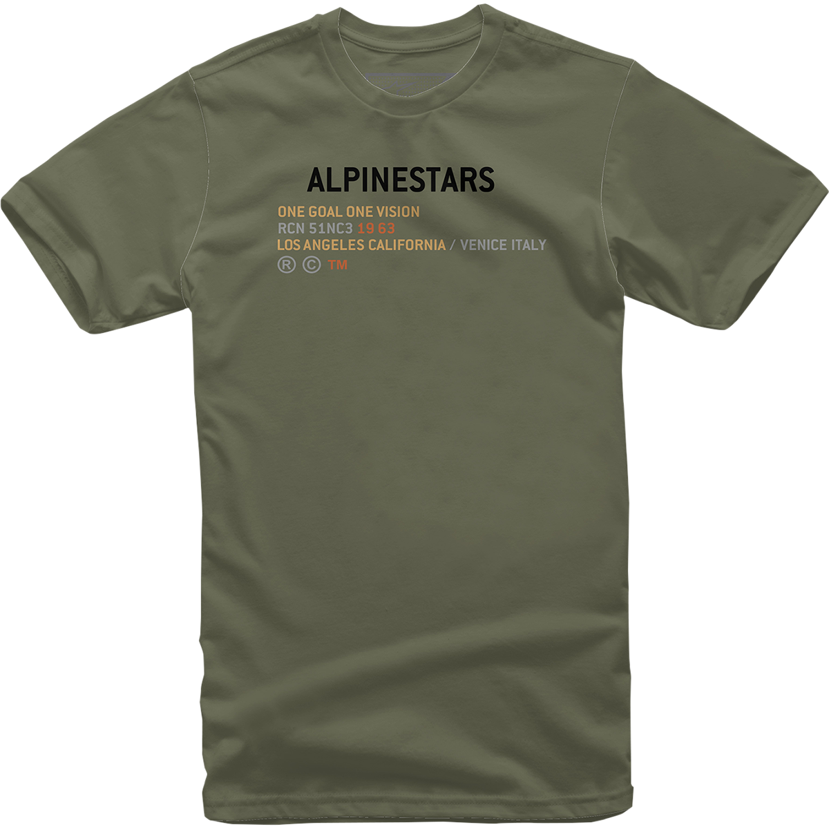 ALPINESTARS Quest T-Shirt - Military - Large 1212-72002690-L