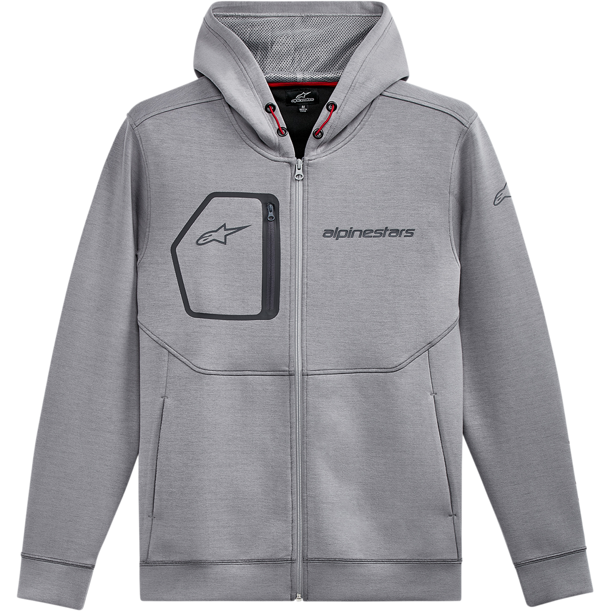 ALPINESTARS Convex Tech Hoodie - Heather Gray - 2XL 12125302010262X