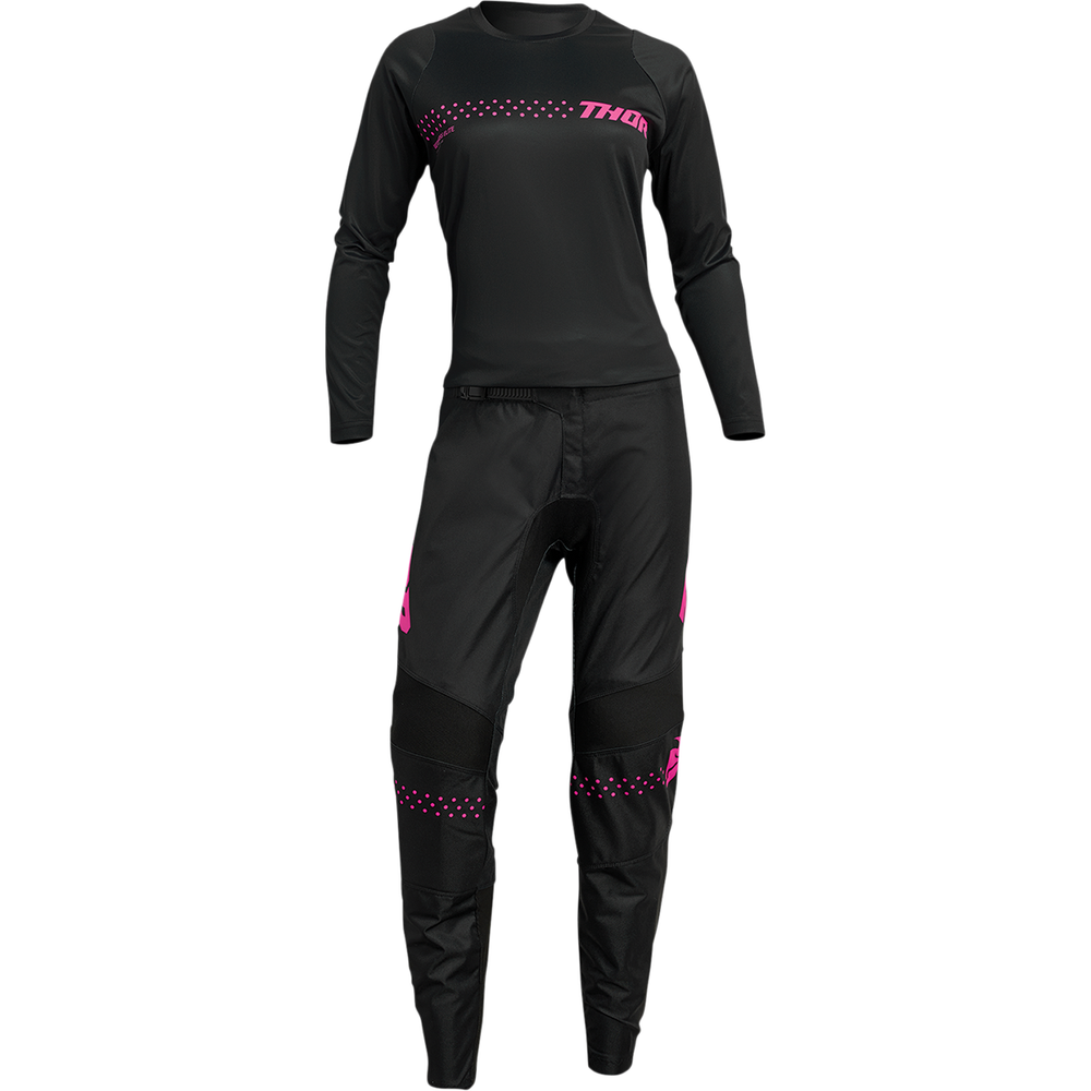 
                      
                        THOR Women's Sector Minimal Jersey - Black/Pink - XS 2911-0247
                      
                    