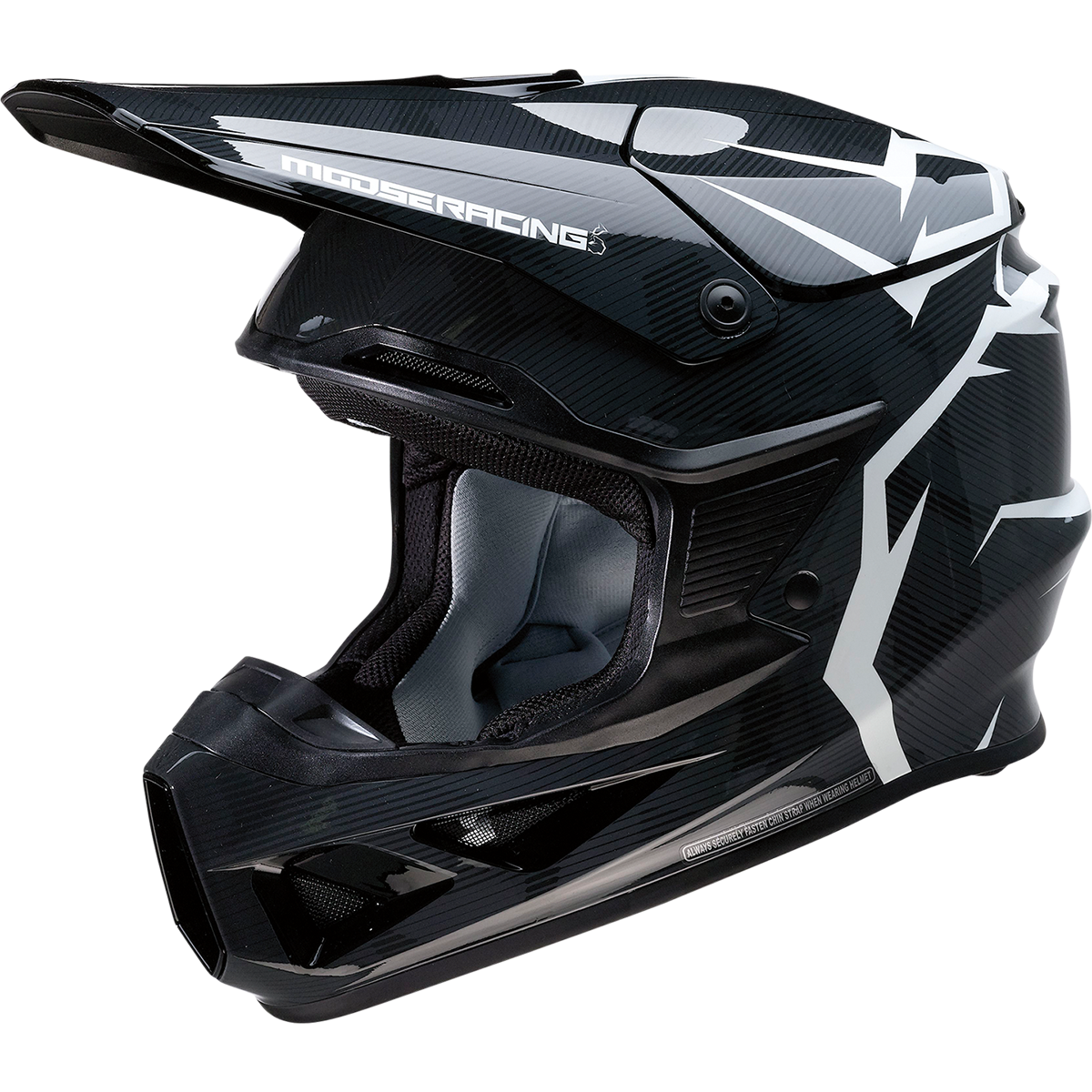 MOOSE OFFROAD F.I. Helmet - Agroid Camo - MIPS? - Gray/Black - Large 0110-7776