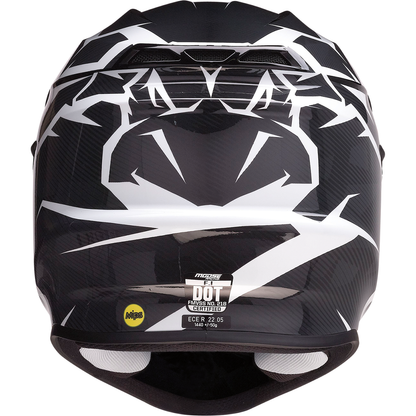 MOOSE OFFROAD F.I. Helmet - Agroid Camo - MIPS? - Gray/Black - Large 0110-7776