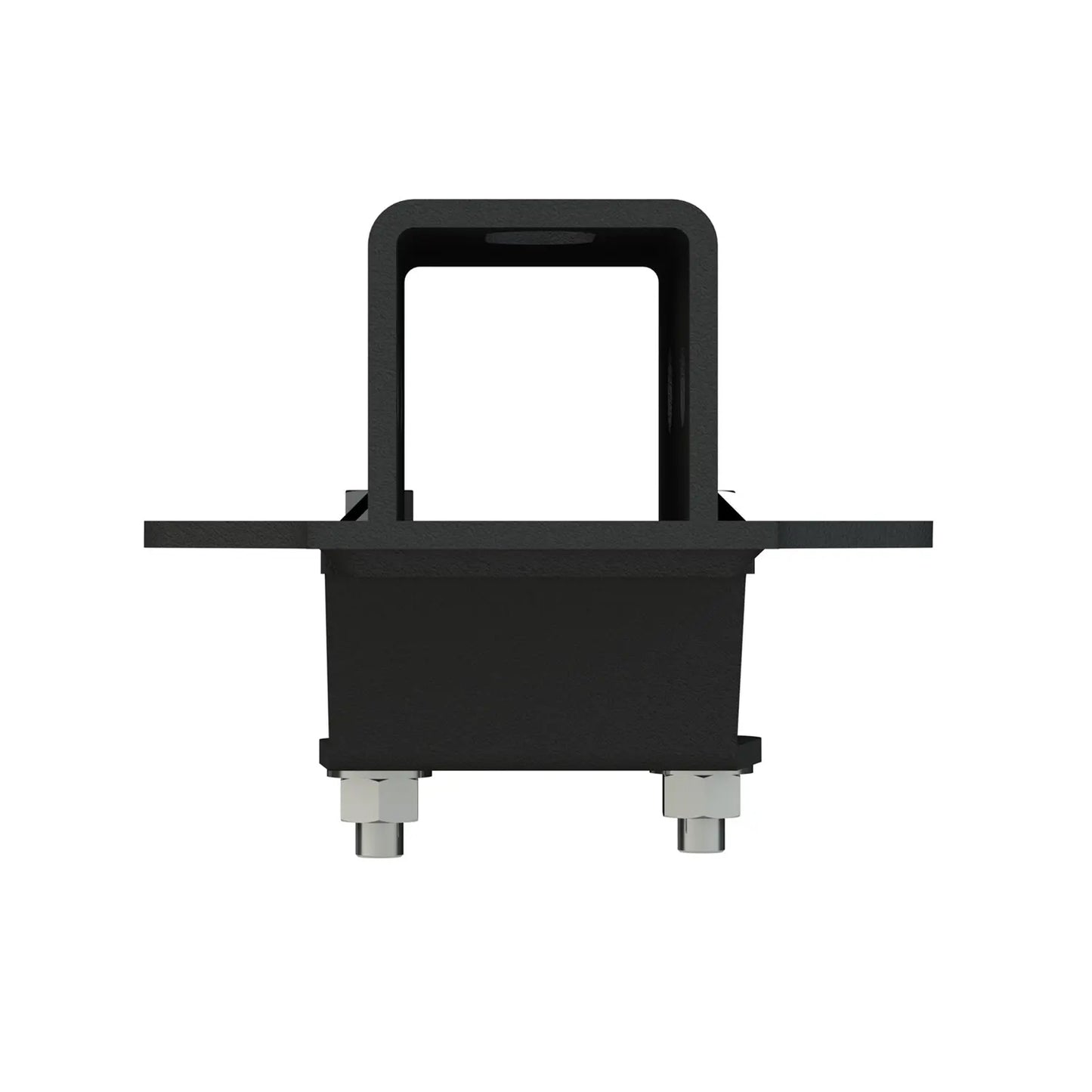 Atv 2" Receiver Hitch Black Hon