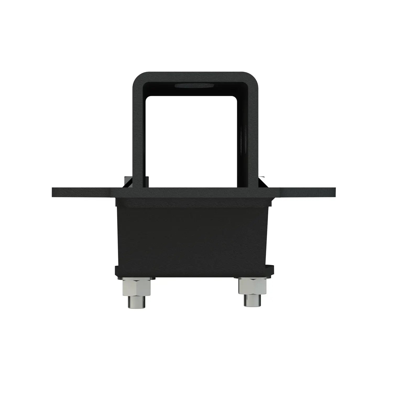 Atv 2" Receiver Hitch Black Hon