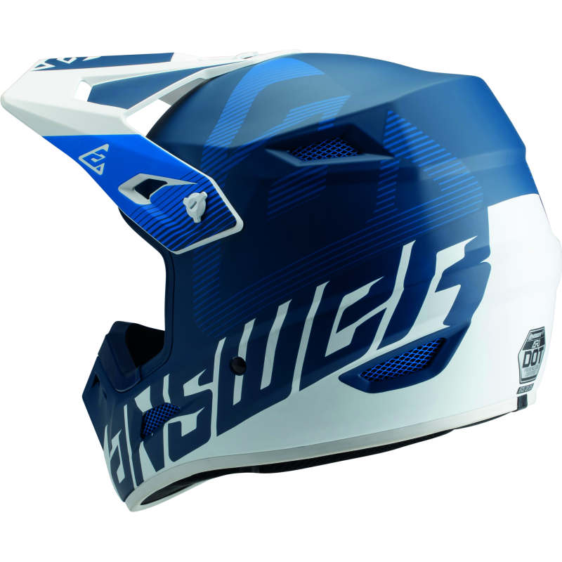 Answer AR1 V2 Bold Helmet Blue/White - XS
