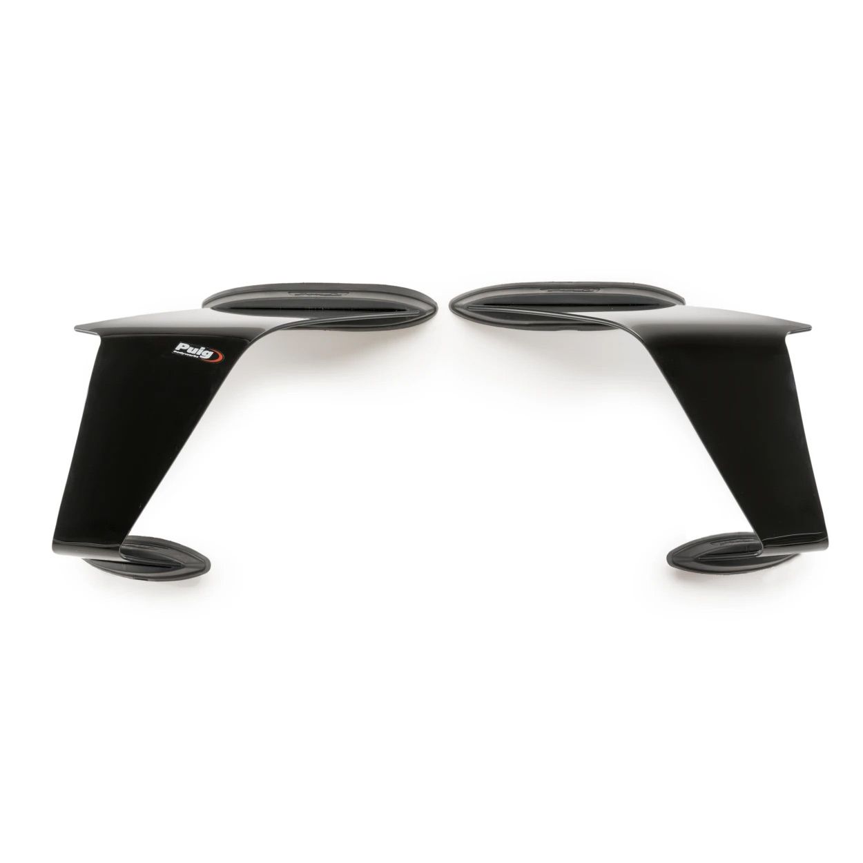 Race Side Spoilers Black Kaw