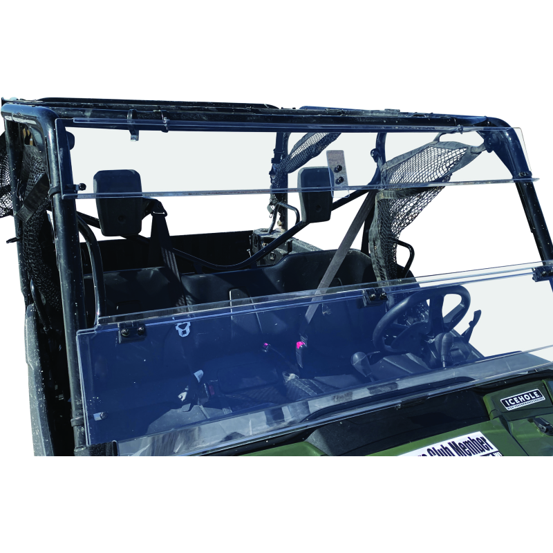 QuadBoss 16-22 Honda SXS1000 Pioneer 1000 Windbreak Folding Windshield