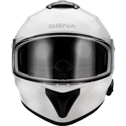 SENA OutForce Helmet - Glossy White - Medium OUTFORCE-GW00M