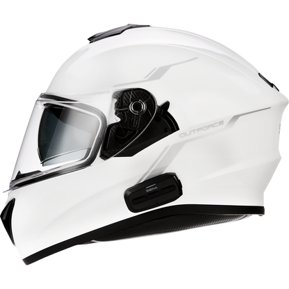 SENA OutForce Helmet - Glossy White - Medium OUTFORCE-GW00M