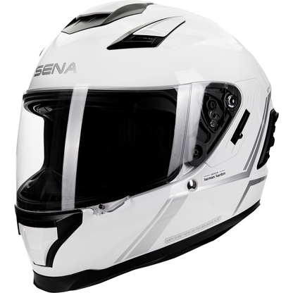 SENA Stryker Helmet - Glossy White - XL STRYKER-GW0XL1