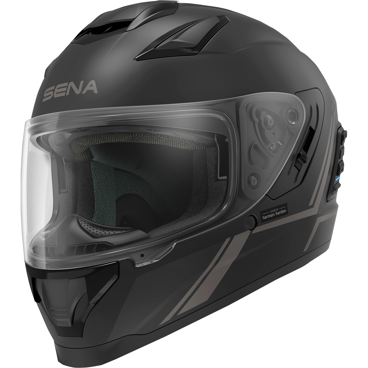 SENA Stryker Helmet - Matte Black - Medium STRYKER-MB00M1