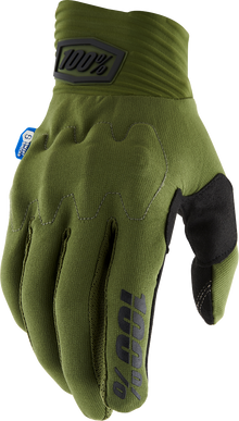 100% Cognito Smart Shock Gloves - Army Green/Black - Small 10014-00025