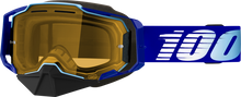 100% Armega Snow Goggle - Royal - Yellow Lens 50007-00004