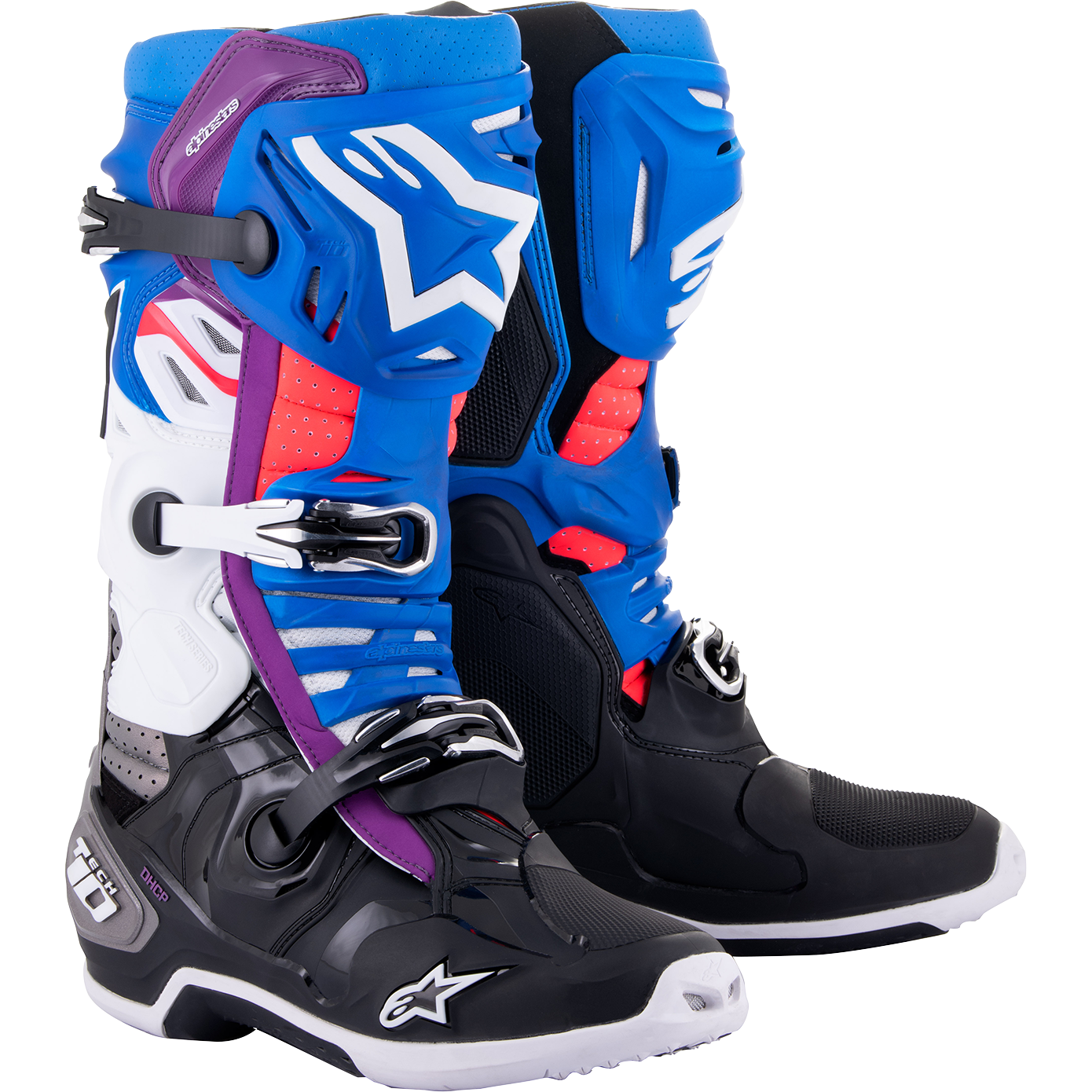ALPINESTARS Tech 10 Supervented Boots - Blue/Black/White - US 10 / EU 44.5 2010520-1792-10