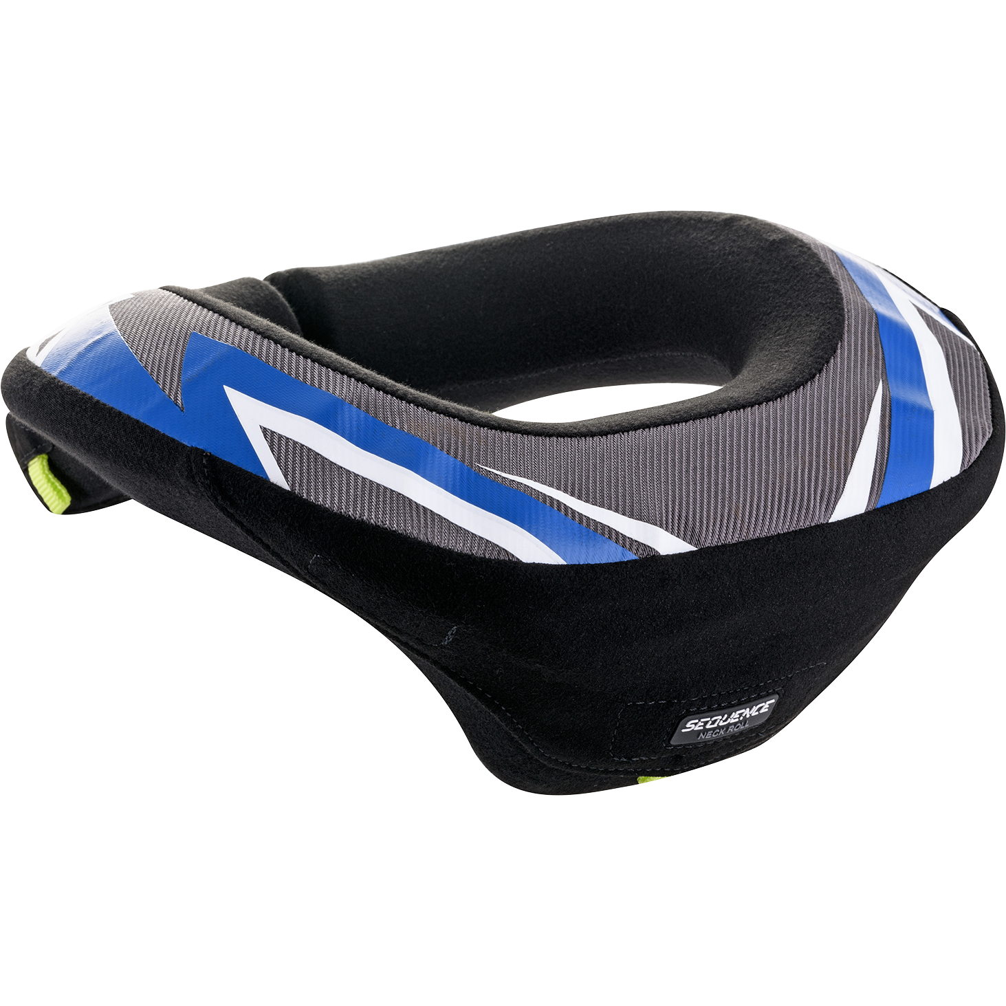 ALPINESTARS Youth Sequence Neck Roll - Black/Anthracite/Blue - L/XL 6741018-177-LXL