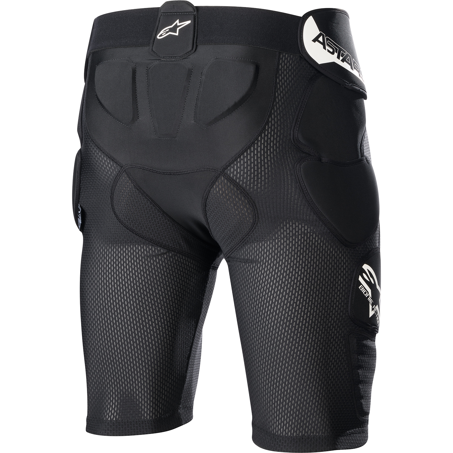 ALPINESTARS Bionic Action Protection Shorts - Black - 2XL 6507823-10-2X