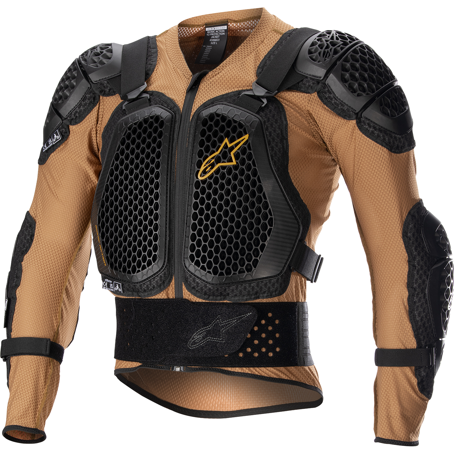 ALPINESTARS Bionic Action v2 Protection Jacket - Camel/Black - XL 6506823-814-XL