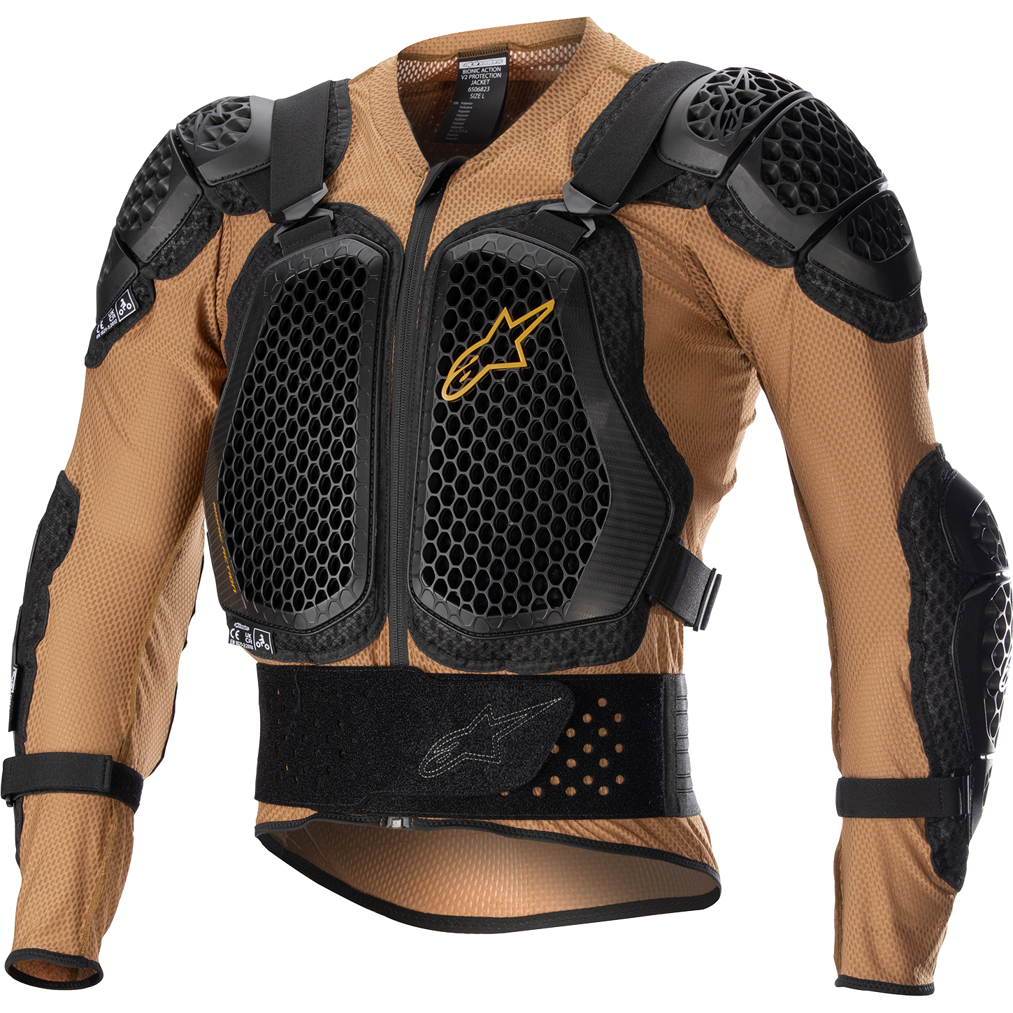 ALPINESTARS Bionic Action v2 Protection Jacket - Camel/Black - XL 6506823-814-XL