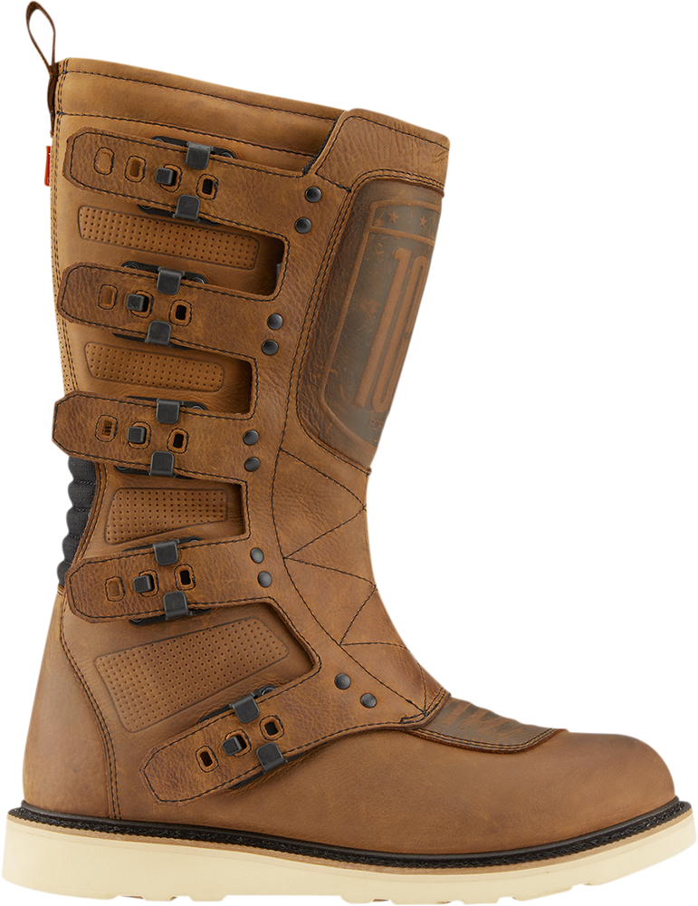 ICON Elsinore 2* CE Boots - Brown - Size 11.5 3403-1228