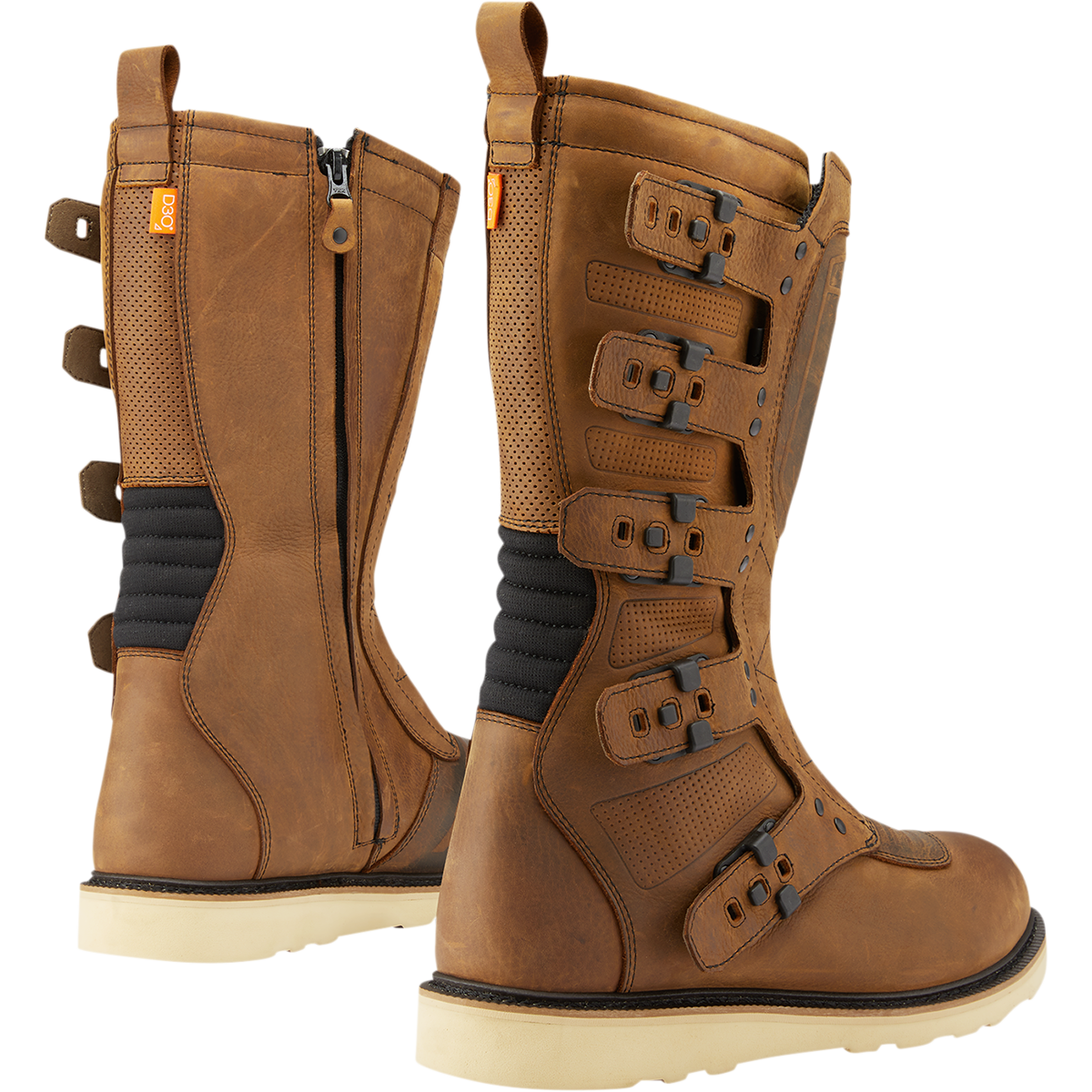 ICON Elsinore 2* CE Boots - Brown - Size 9 3403-1223