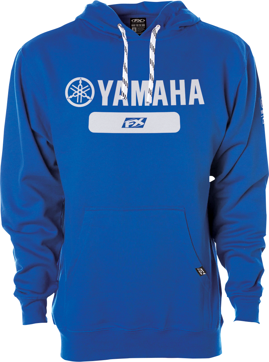 FACTORY EFFEX Yamaha University Pullover Hoodie - Royal Blue - 2XL 26-88208