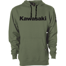 FACTORY EFFEX Kawasaki Squad Pullover Hoodie - Army Green - 2XL 26-88108