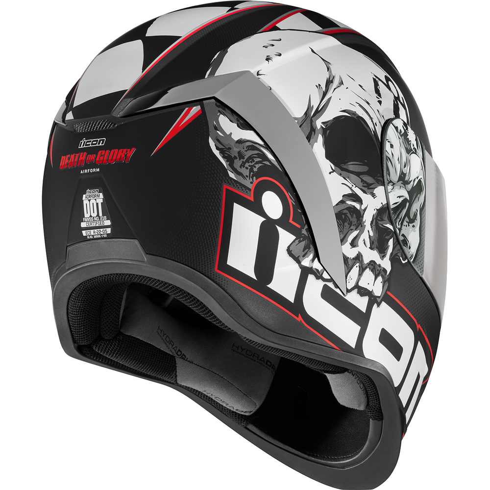 
                      
                        ICON Airform* Helmet - Death or Glory - Black - XS 0101-15007
                      
                    
