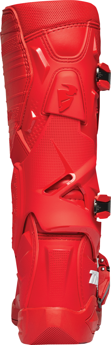 THOR Radial Boots - Red - US 8 / EU 42 3410-2737