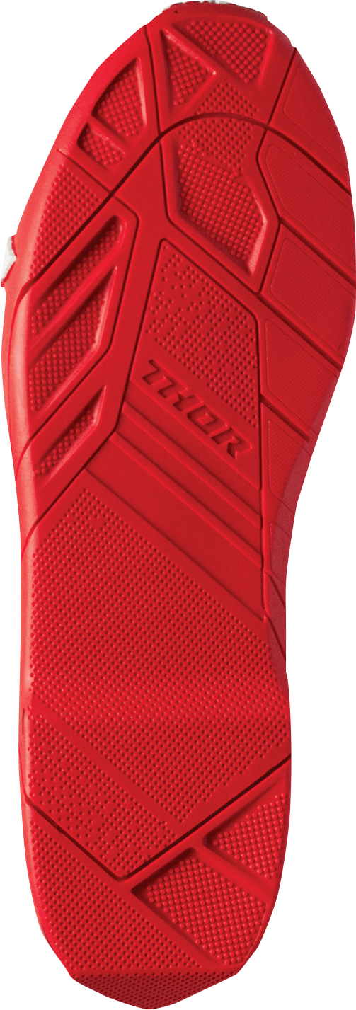 THOR Radial Boots - Red - US 8 / EU 42 3410-2737