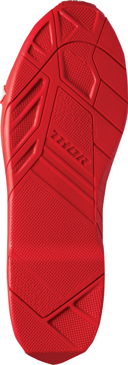 THOR Radial Boots - Red - US 8 / EU 42 3410-2737