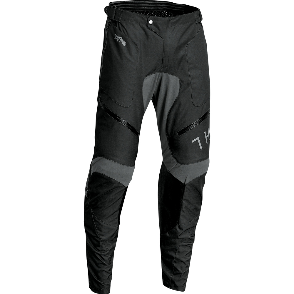 THOR Terrain In-the-Boot Pants - Black/Charcoal - US 38 2901-10423
