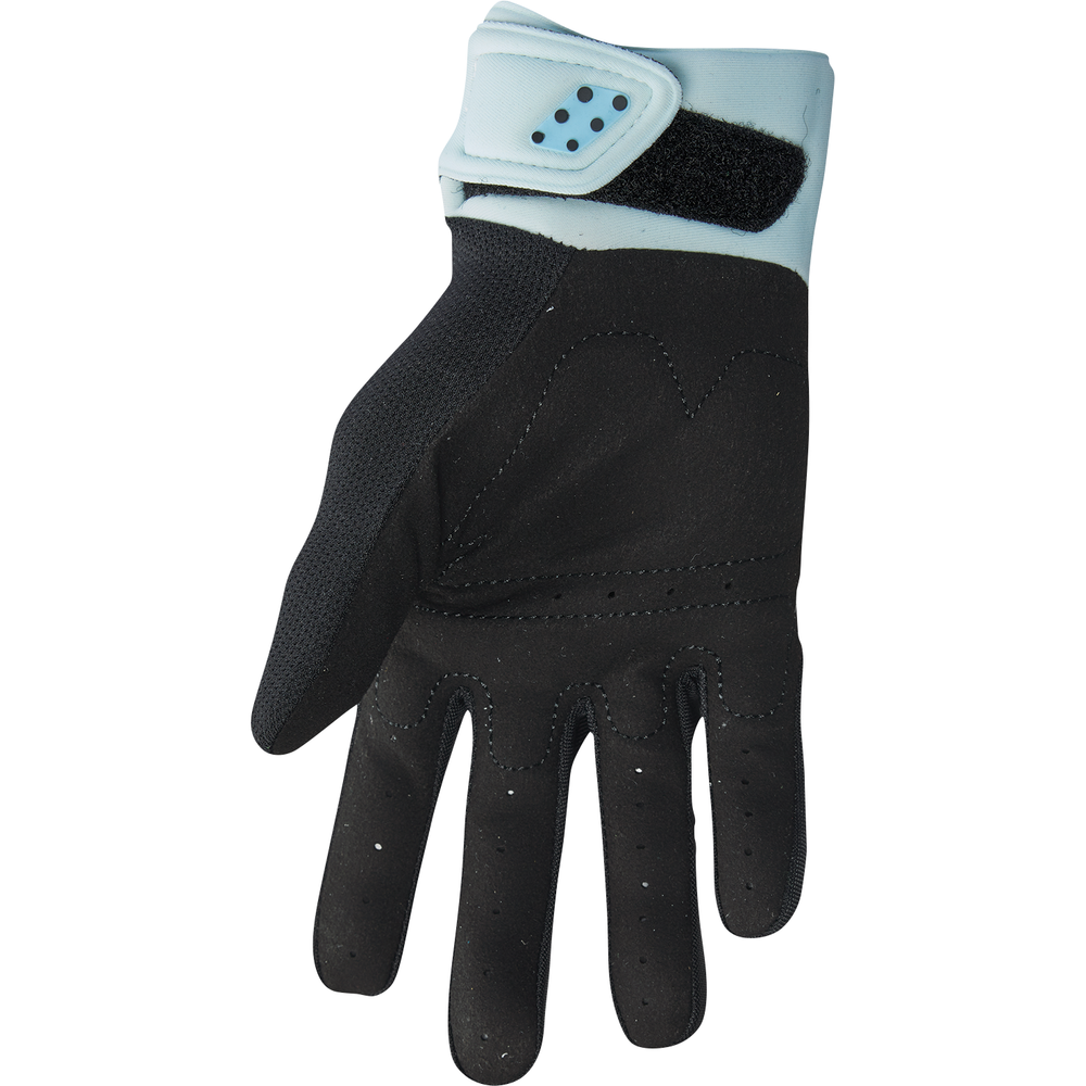 THOR Women's Spectrum Gloves - Black/Light Mint - XL 3331-0237