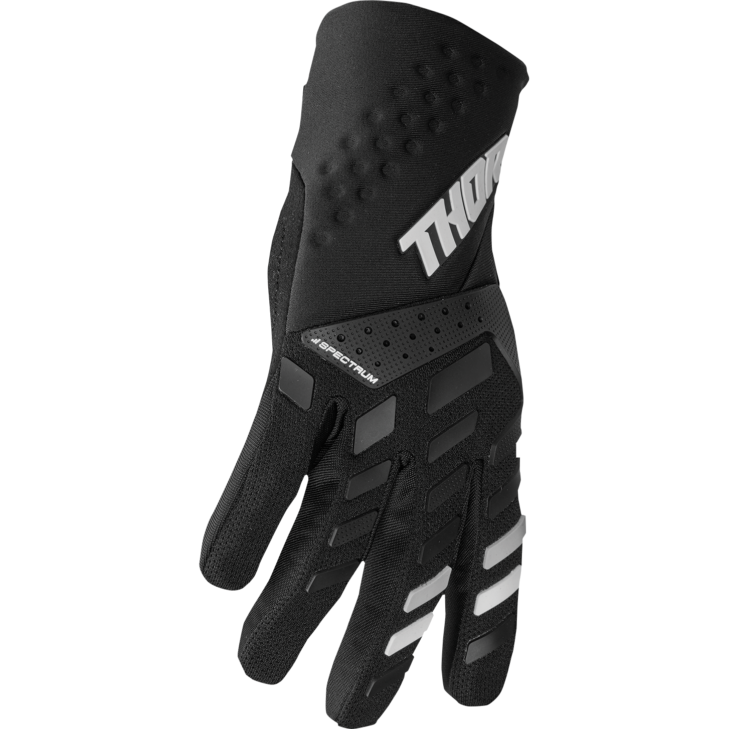 THOR Women's Spectrum Gloves - Black/White - Small 3331-0230