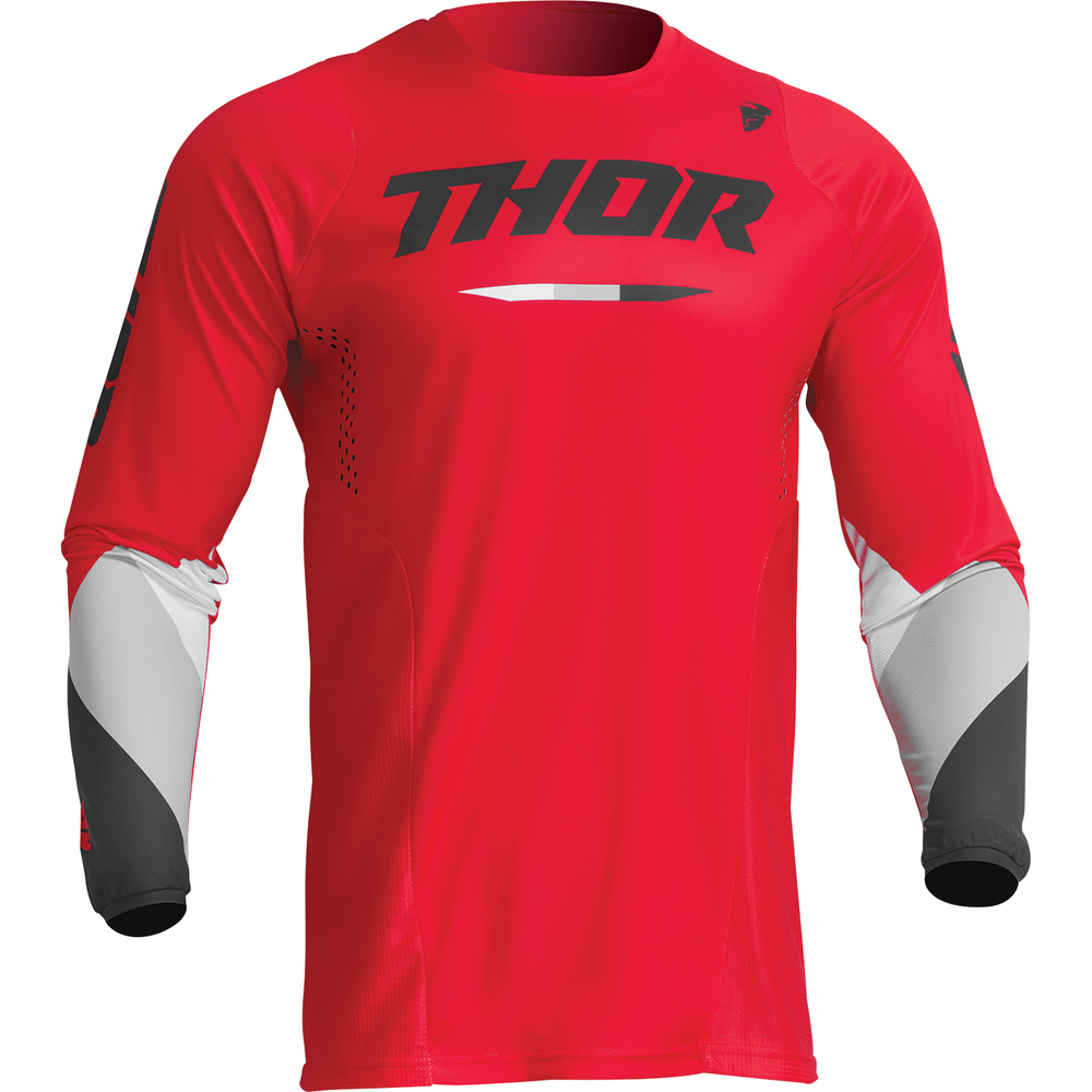 THOR Youth Pulse Tactic Jersey - Red - Large 2912-2207
