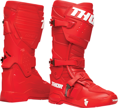 THOR Radial Boots - Red - US 9 / EU 43 3410-2738