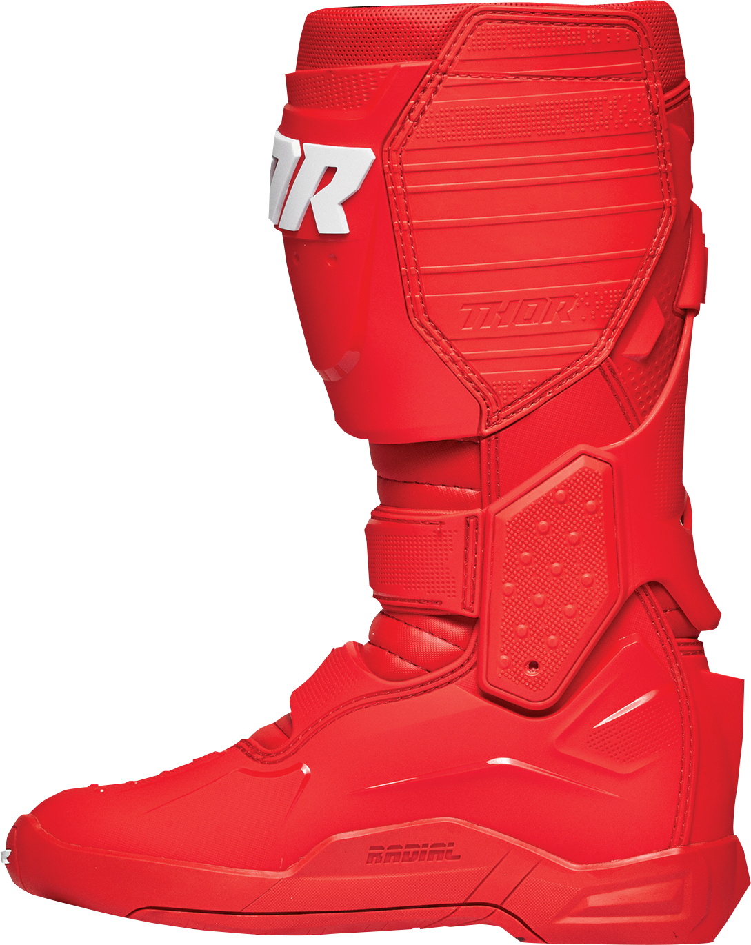 THOR Radial Boots - Red - US 7 / EU 40.5 3410-2736