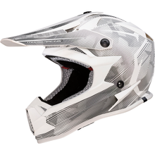 MOOSE OFFROAD Youth F.I. Helmet - Agroid Camo - MIPS? - Gray/White - Small 0111-1529