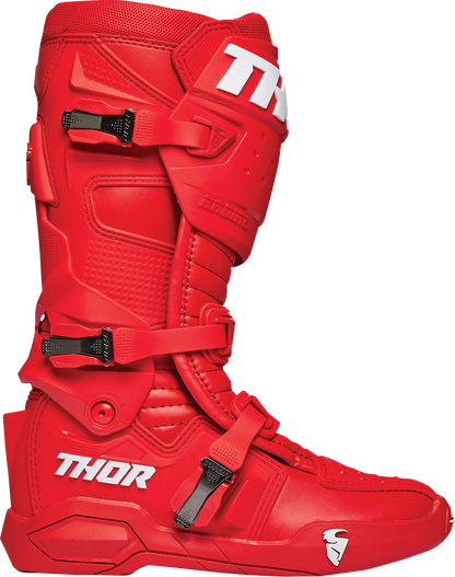 THOR Radial Boots - Red - US 12 / EU 47 3410-2741