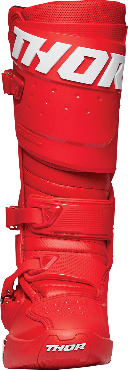 THOR Radial Boots - Red - US 12 / EU 47 3410-2741