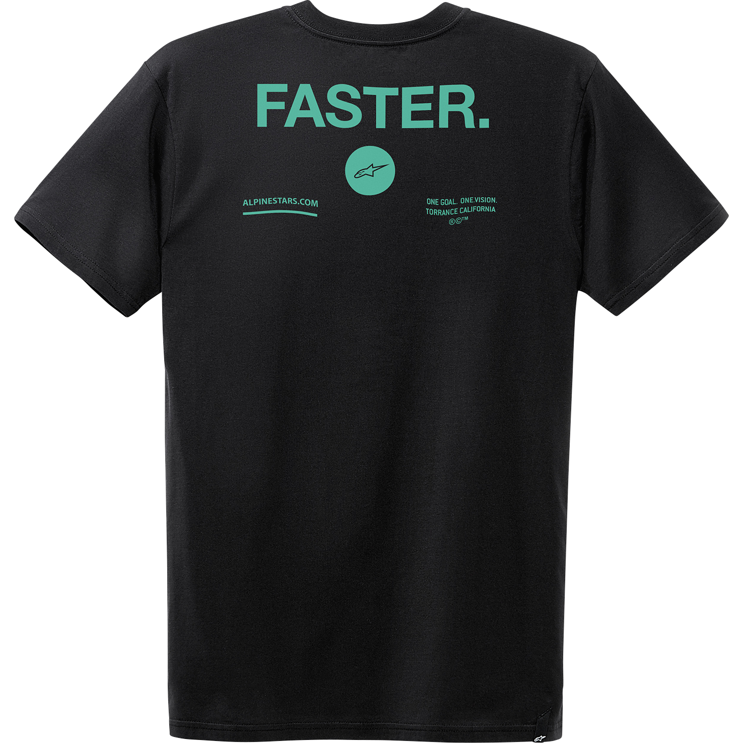 ALPINESTARS Faster T-Shirt - Black - 2XL 1232-72208-102X