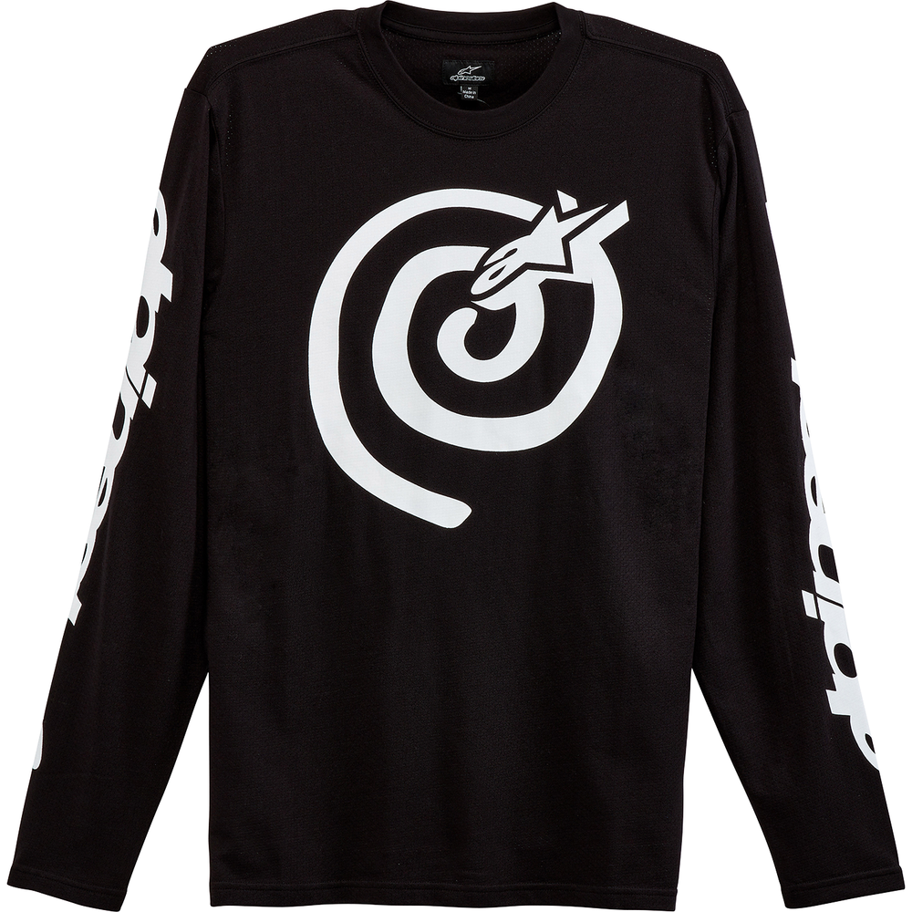 ALPINESTARS Twisted Mantra Jersey - Black - Large 1232-75010-10-L