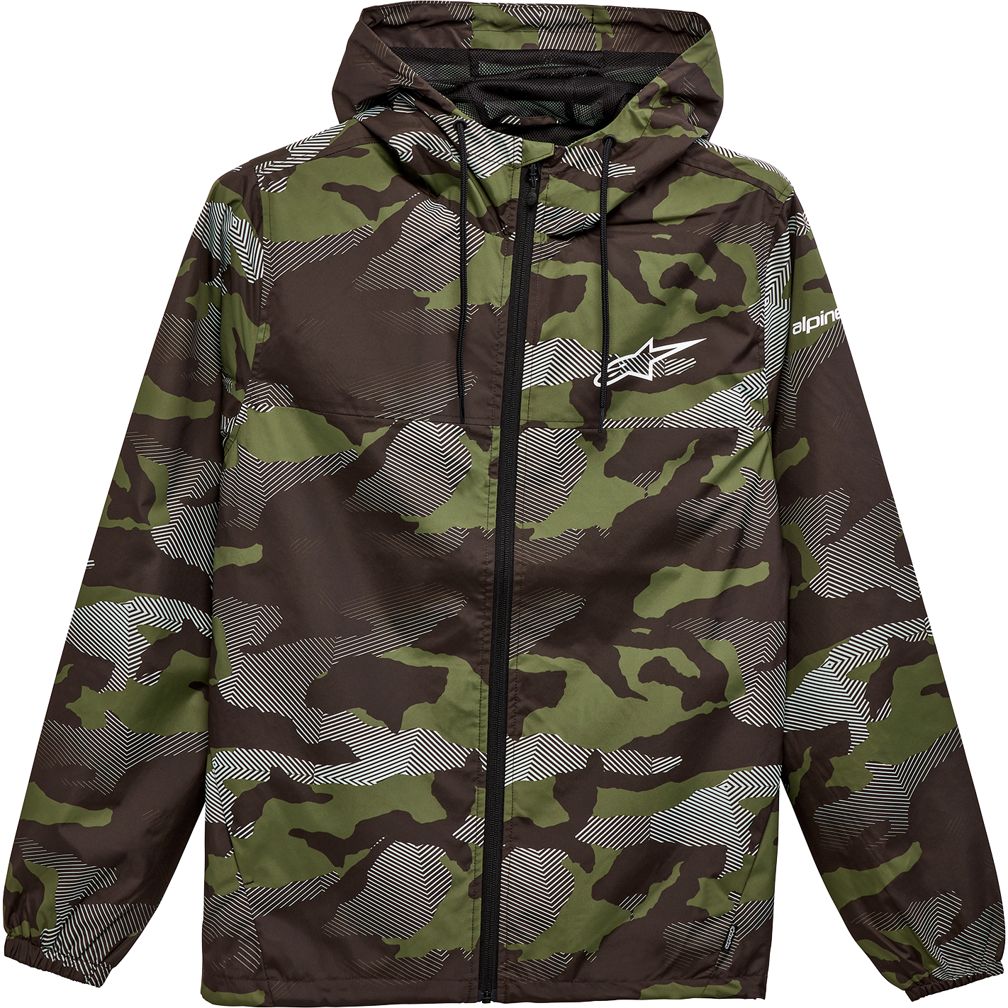 ALPINESTARS Treq Windbreaker Jacket - Camo - Large 1232-11020-633L