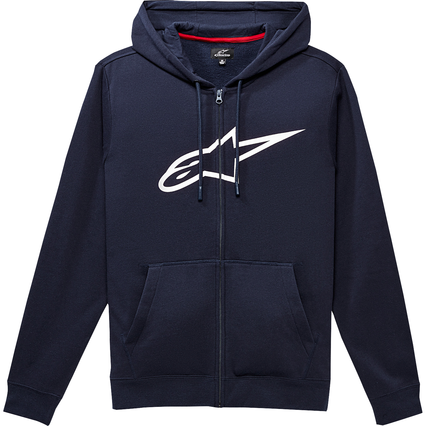 ALPINESTARS Ageless II Zip Hoodie - Navy/White - Medium 1038530527020M