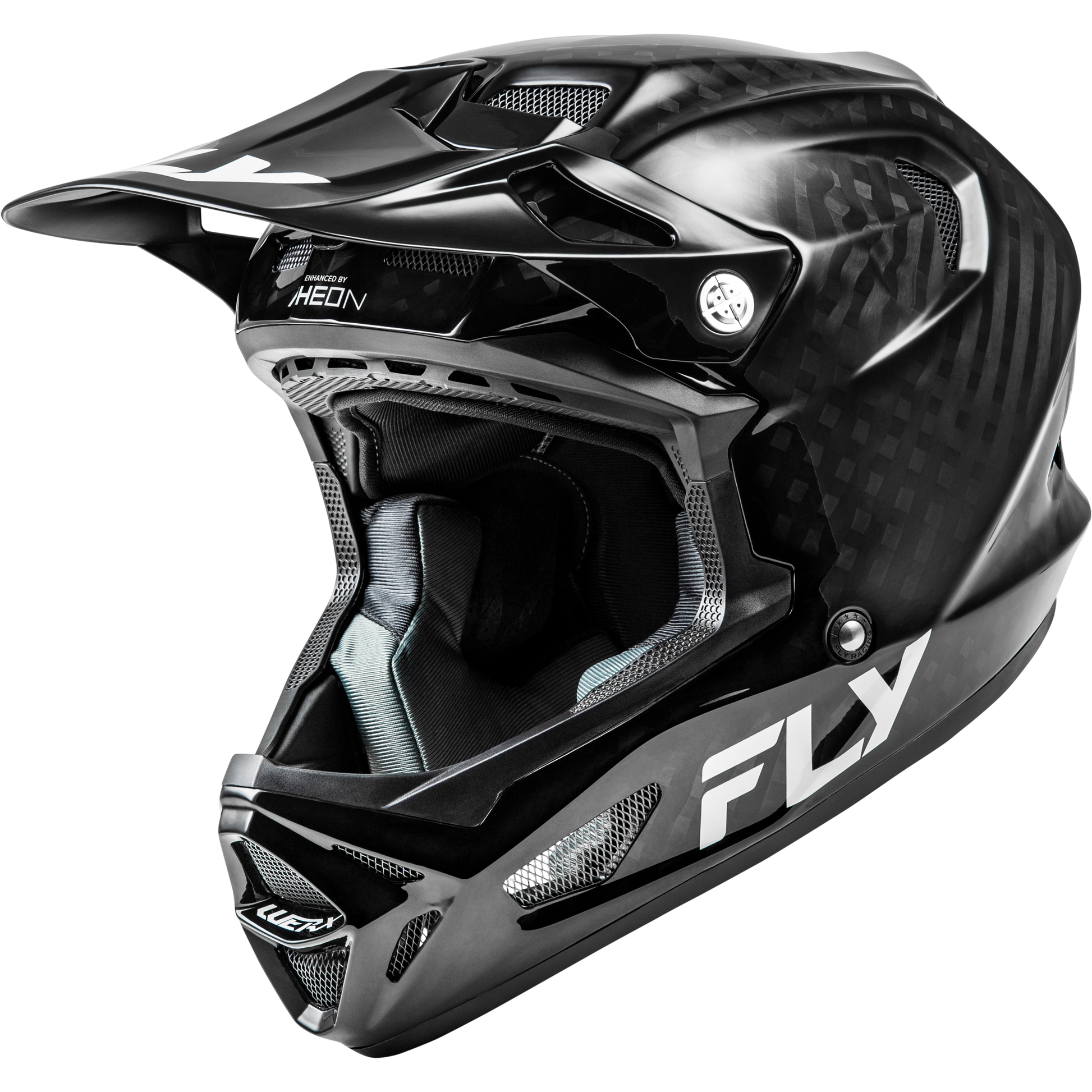 Werx R Carbon Helmet Black Carbon Lg