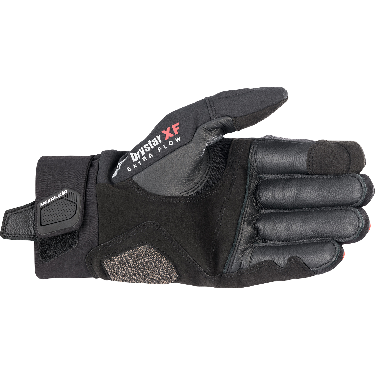 ALPINESTARS Hyde XT DrystarXF? Gloves - Black/Bright Red - XL 3522523-1303-XL