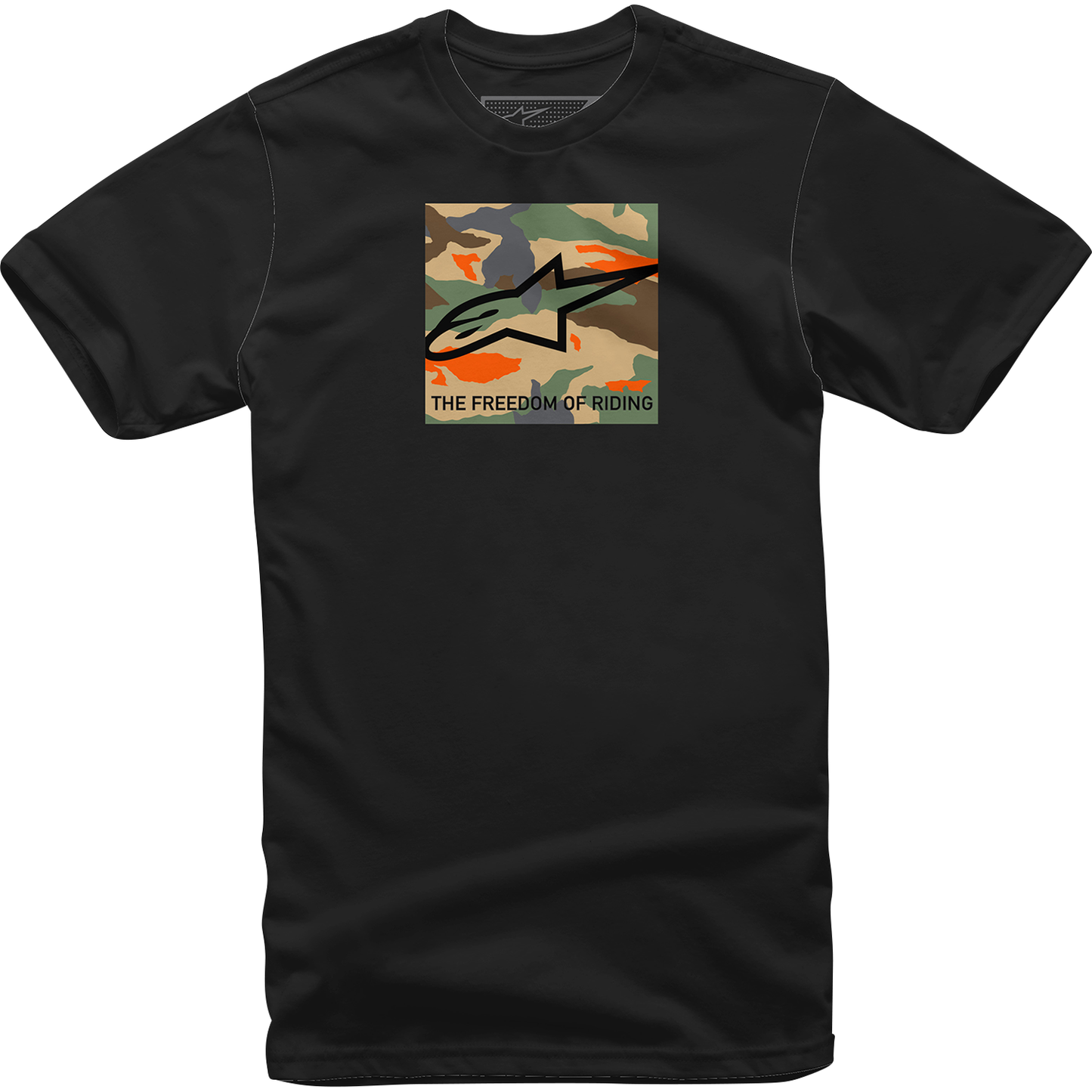 ALPINESTARS Free Camo T-Shirt - Black - XL 1232-72220-10XL