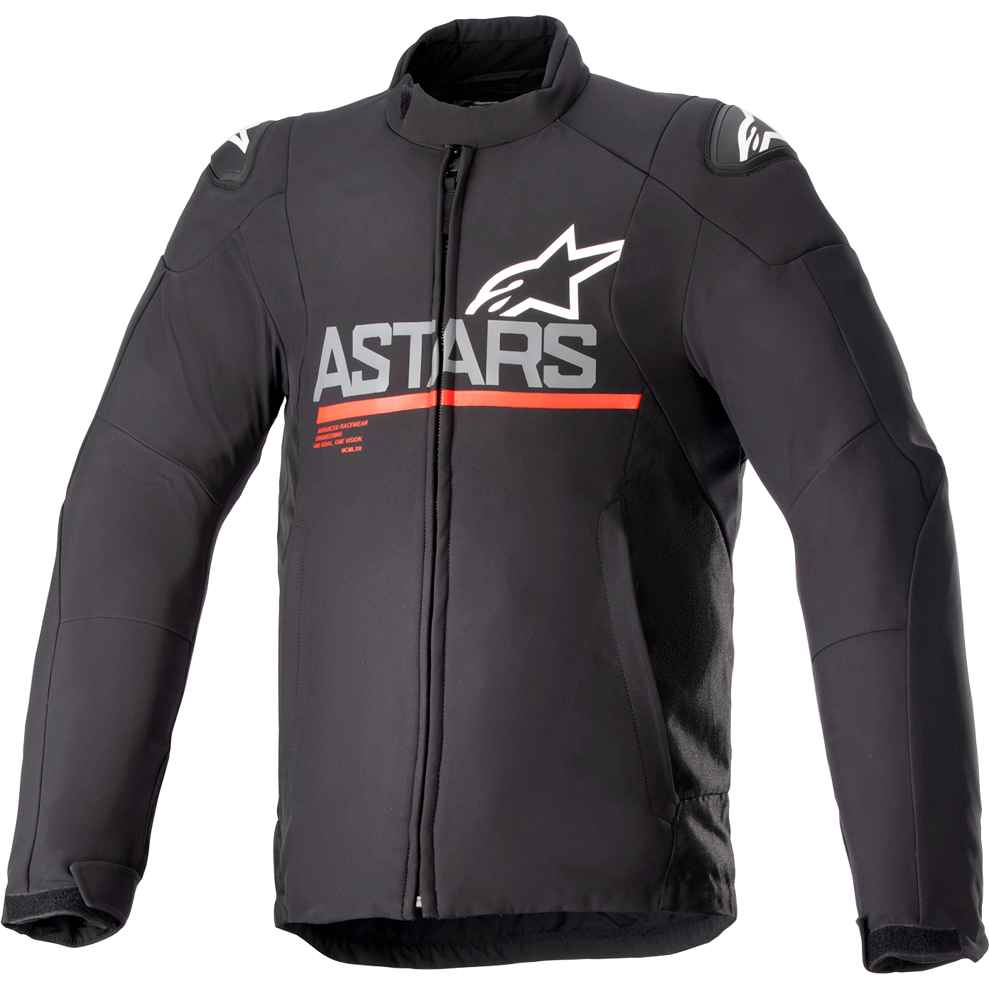 ALPINESTARS SMX Waterproof Jacket - Black/Dark Gray/Bright Red - XL 3206523-1993-XL