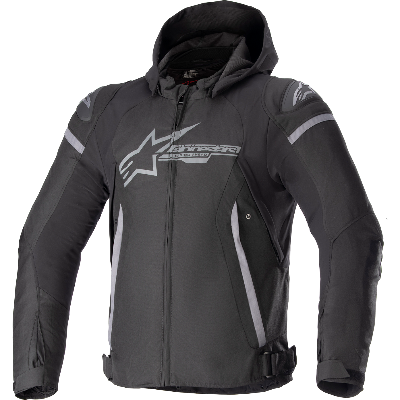 ALPINESTARS Zaca Waterproof Jacket - Black/Dark Gray - Large 3206423-111-L